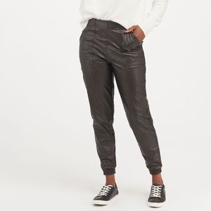 SPANX leather like jogger NWT